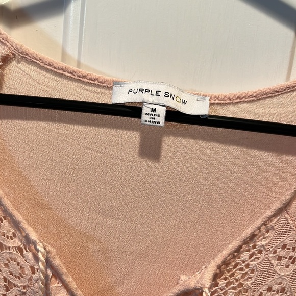 Purple Snow Tunic in Blushing Pink! Beautiful - Picture 2 of 6